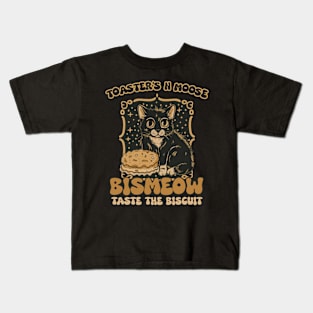 Taste The Biscuit, bismeow Kids T-Shirt